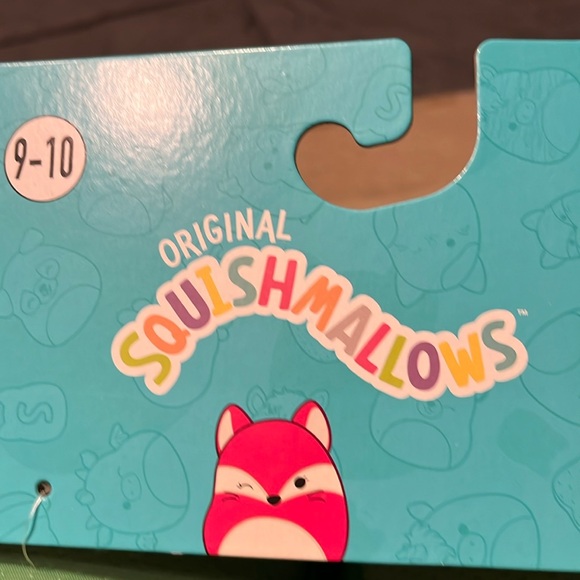 Squashmallows watermelon slippers NIB - Picture 3 of 6